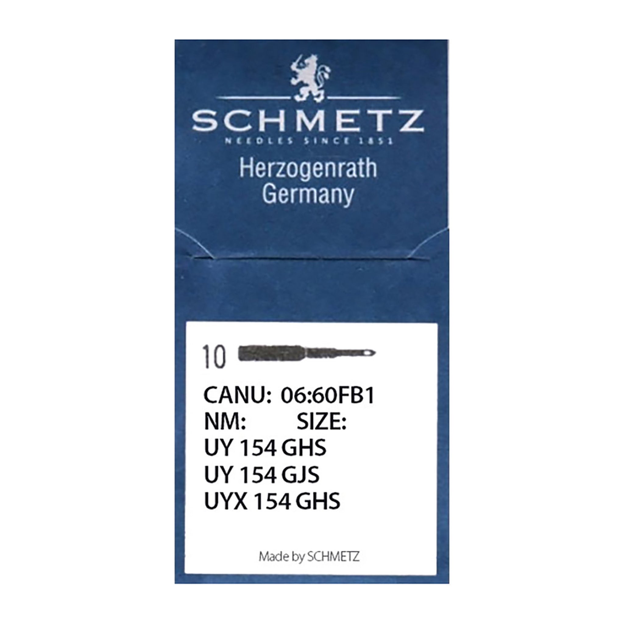 s*y様 Needles UY 154 GHS Needle System - SPECIAL ORDER – SCHMETZneedles