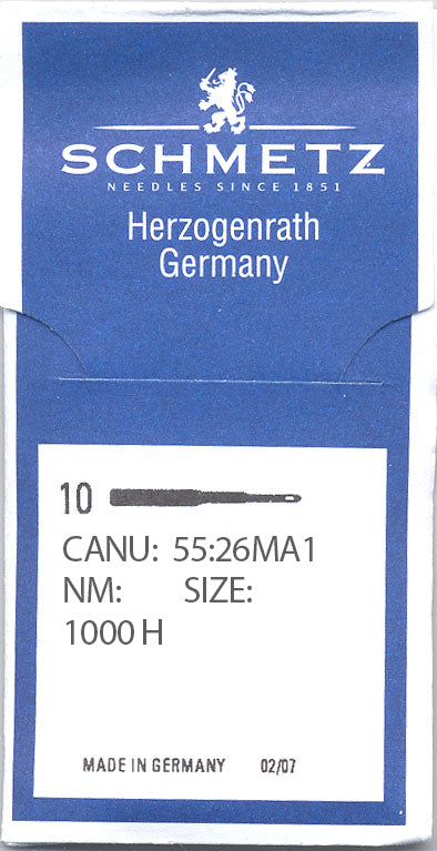 1000 H Needle System - SPECIAL ORDER – SCHMETZneedles