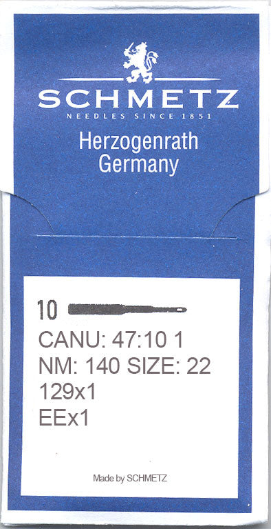 129x1 Needle System, Size 140/22 - SPECIAL ORDER – SCHMETZneedles