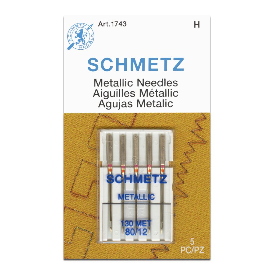 Schmetz Needles 5 Metallic 90/14 - 036346317526