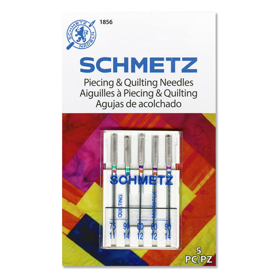 Schmetz  Size 90/14 Quilting Machine Needles 5 count Schmetz