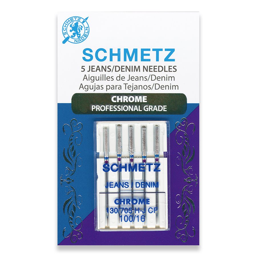 Schmetz Sewing Machine Needles : Twin Jeans – Bolt & Spool