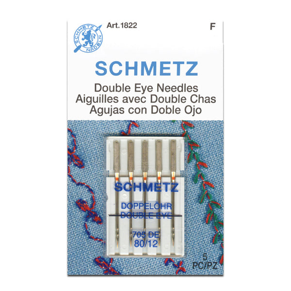 Schmetz 5 Chrome Quilting Needles - Juki Junkies