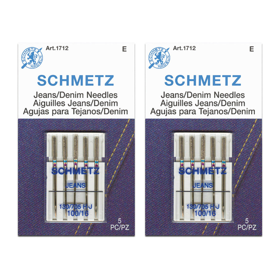 Jeans/Denim Needles - 100/16 (2 Cards)