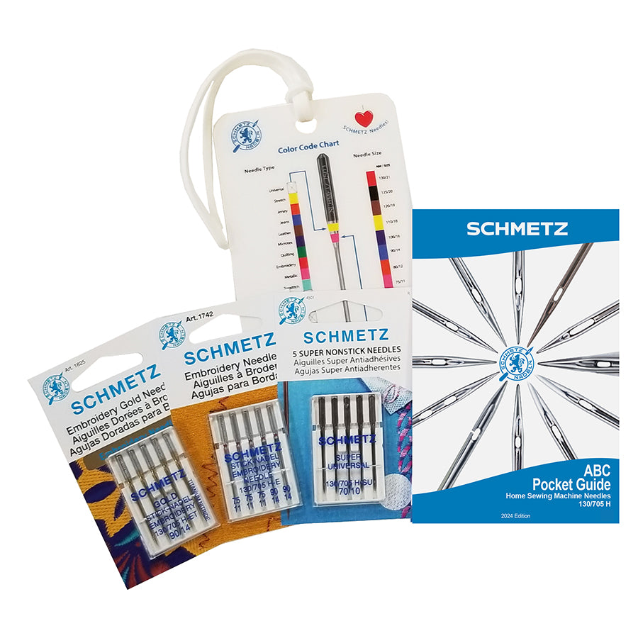 SCHMETZ Machine Embroidery Bundle – SCHMETZneedles