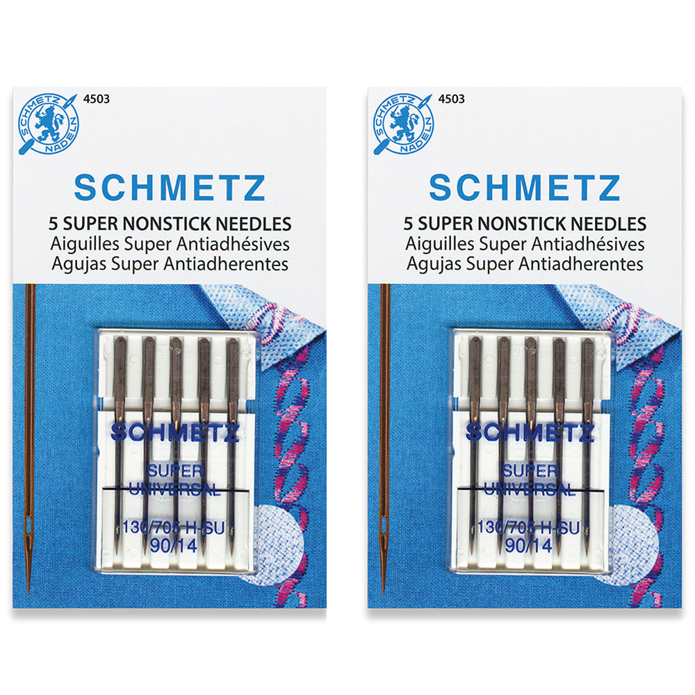 NonStick Needles- 90/14 (2 Cards)