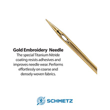Load image into Gallery viewer, Gold Embroidery Needles
