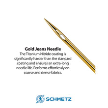 Load image into Gallery viewer, Gold Jeans Needles
