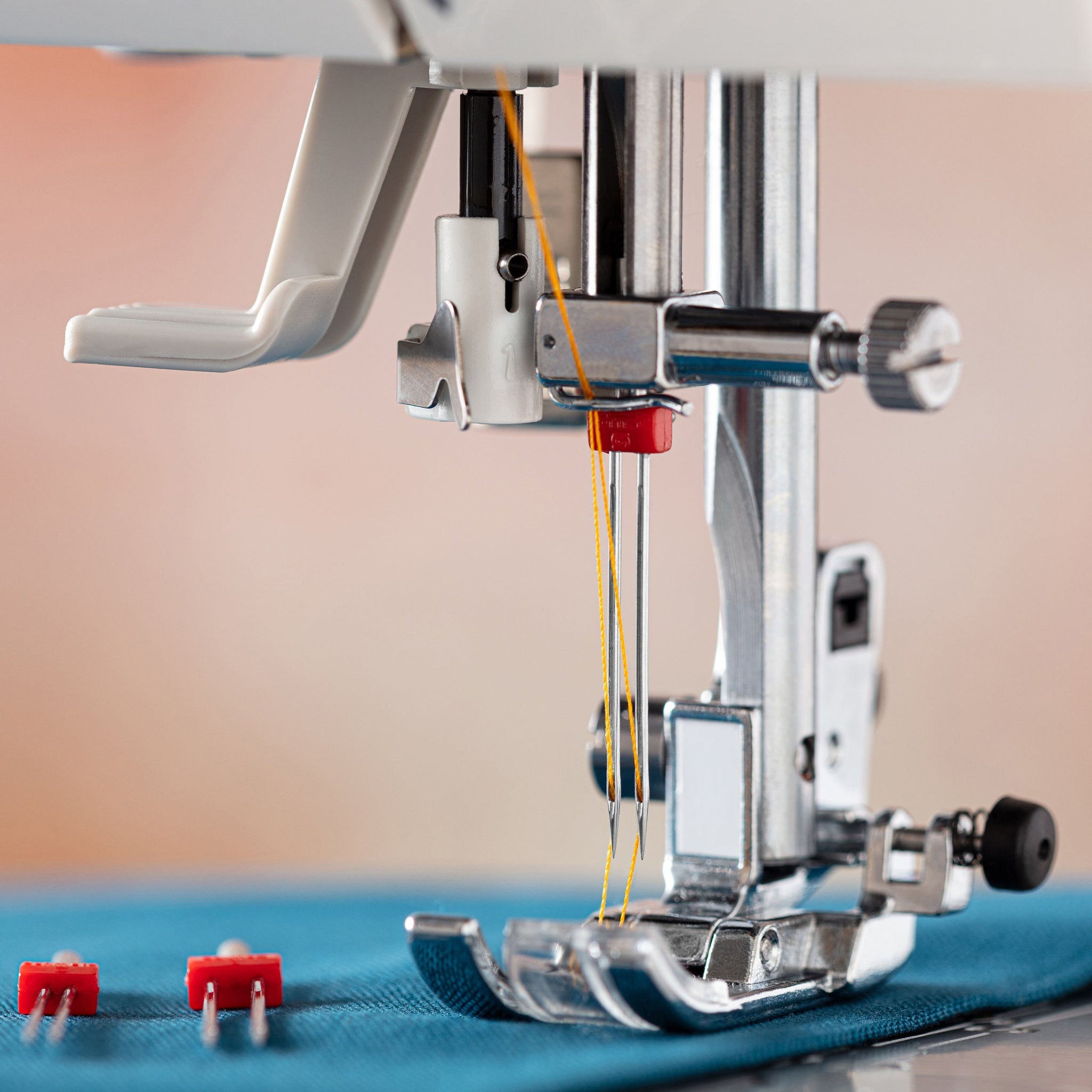 SEWACC 8 Sets Sewing Machine Presser Foot Double Needles for Sewing Double  Twin Needles Twin Needles for Sewing Machine Practical Twin Needles