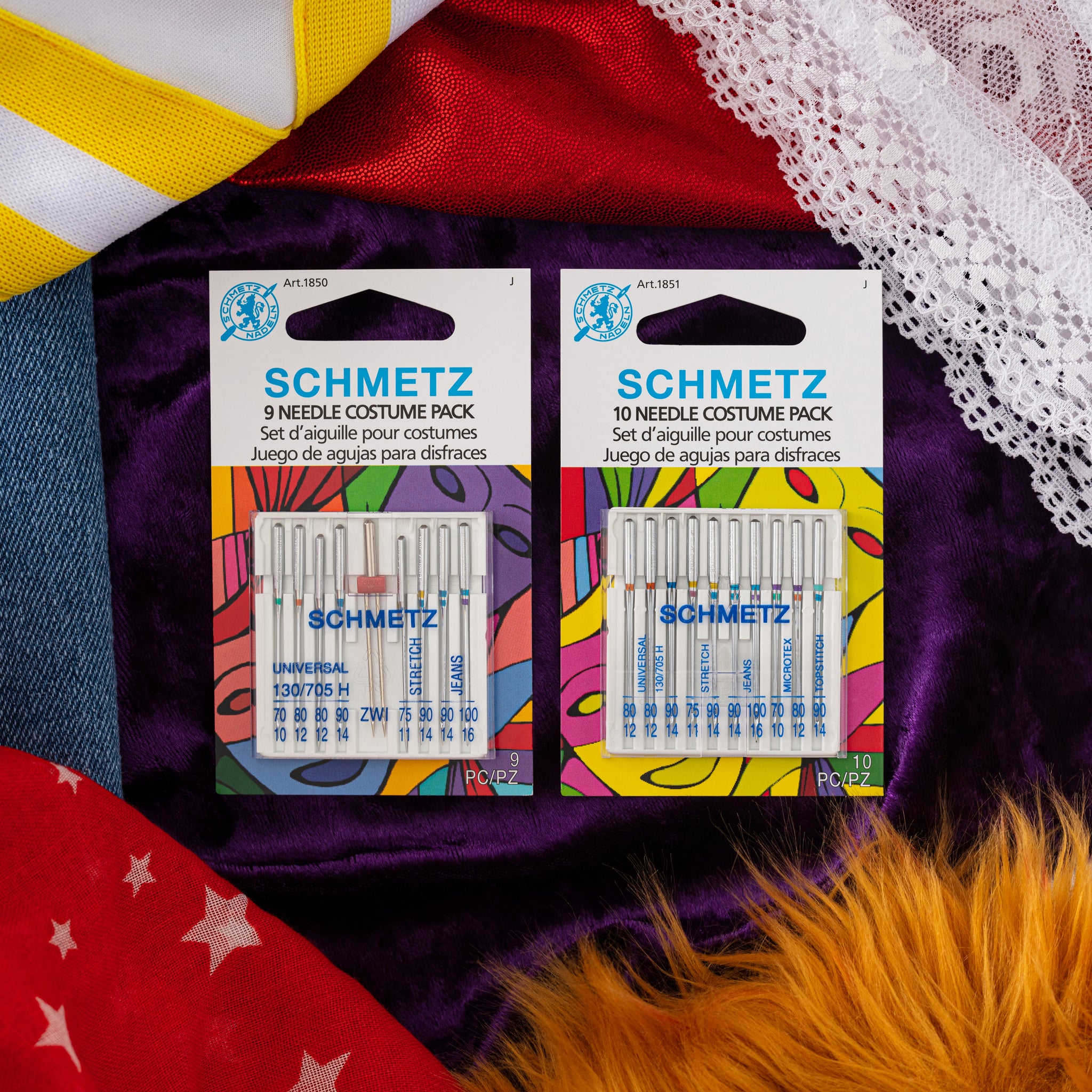 10 Schmetz Sewing Machine Needles Size 14 Universal 130/705 H 90/14 2 packs  of 5