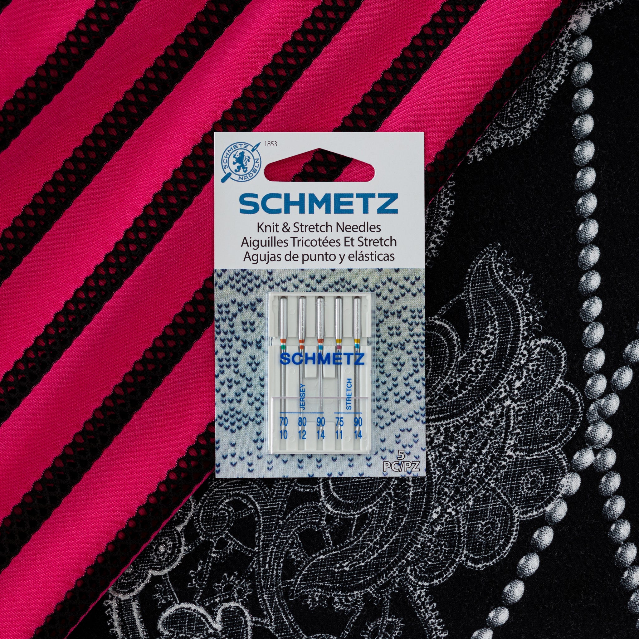 Schmetz | Size 90/14 Quilting Machine Needles 5 Count Schmetz