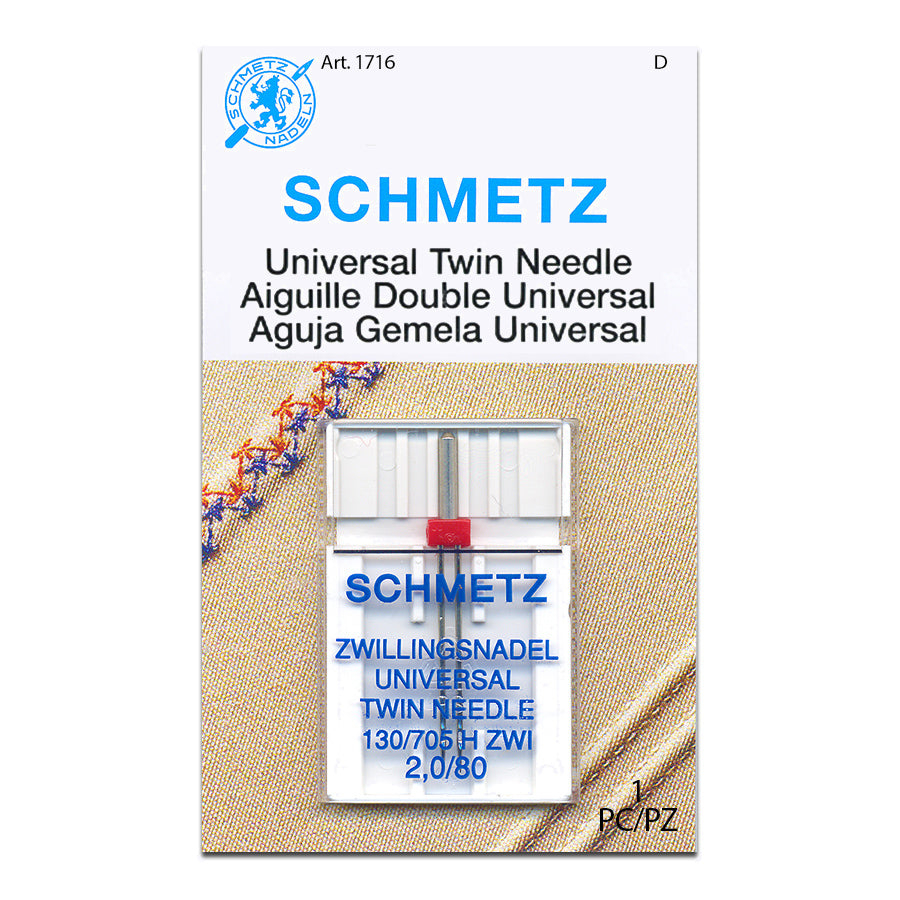 Schmetz Double Eye Needles 1822 Pack of 5 – Good's Store Online