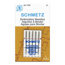 Schmetz Embroidery Needles – Assorted (75/11, 90/14)