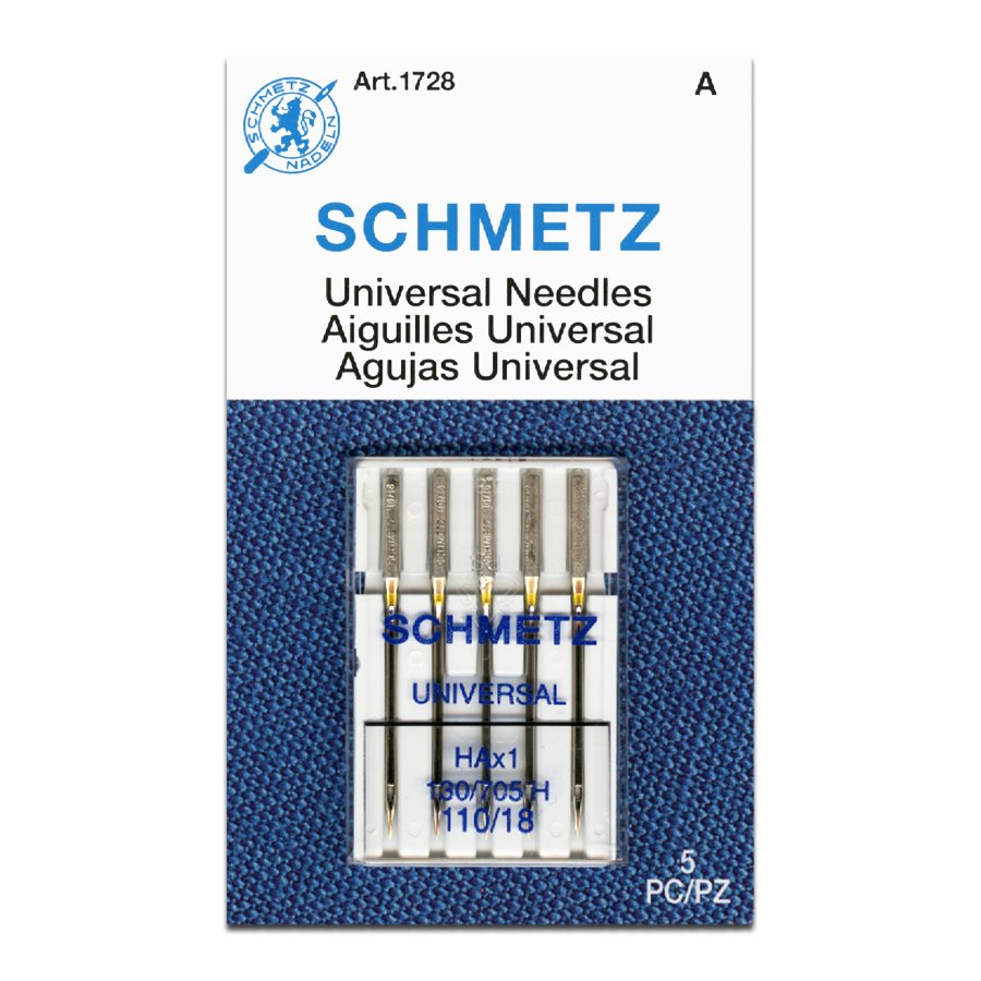 Schmetz Universal Machine Needles-Size 10/70 5/Pkg