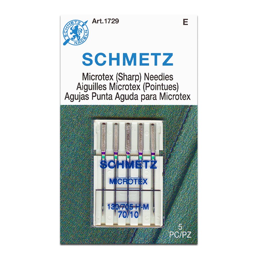 Schmetz Chrome Microtex Needle 80/12 - 036346140308