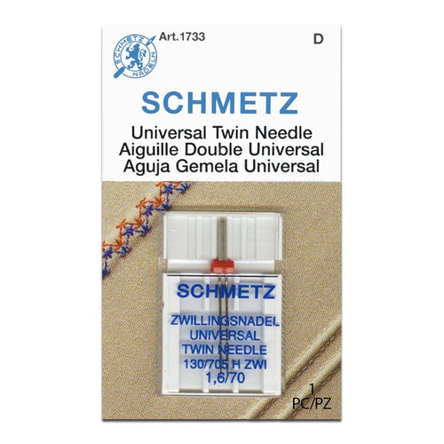 Schmetz Sewing Needles Universal 80/12 fits Singer 221 – The Singer  Featherweight Shop