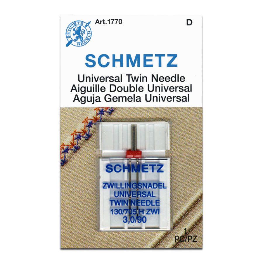  SCHMETZ Universal (130/705 H) 5 Household Sewing Machine Needles  - Carded - Size 90/14