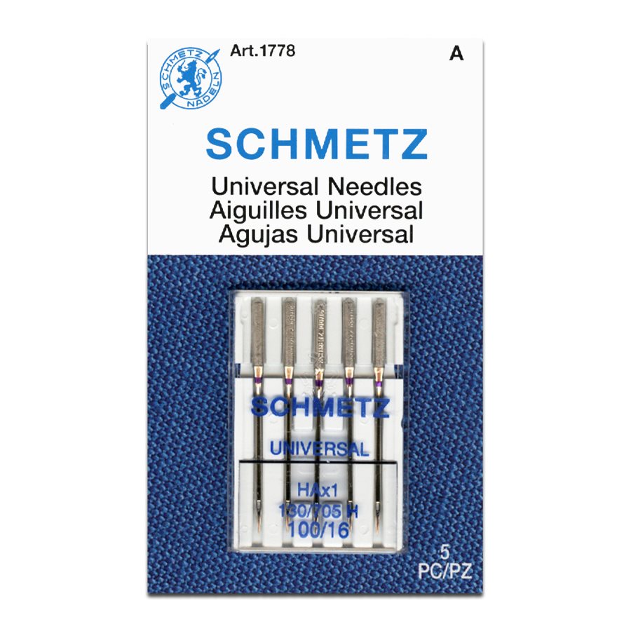 Schmetz Regular Point Straight Stitch Industrial Machine Needles - 794,  7x3, DYx3 - 10/Pack - WAWAK Sewing Supplies