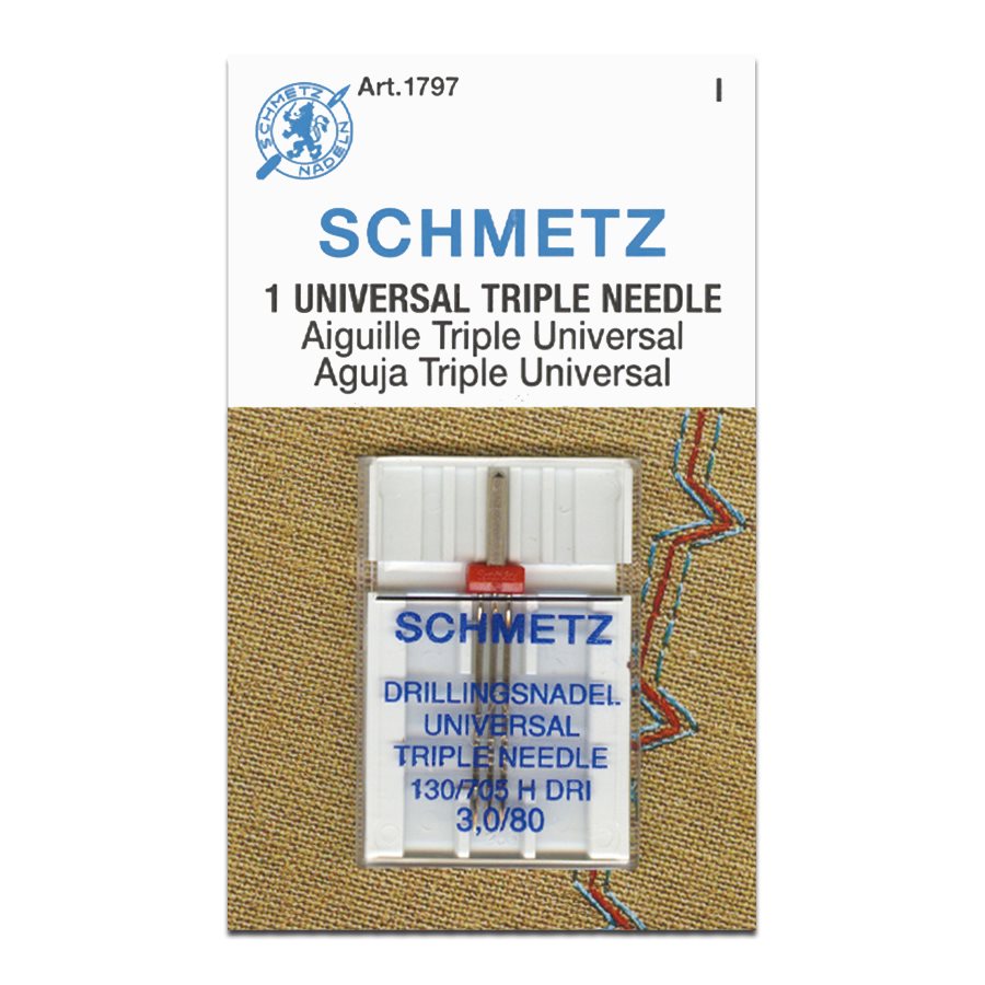 Schmetz Universal Needles Assorted 3 Sizes, 5 Pcs - Humboldt Haberdashery
