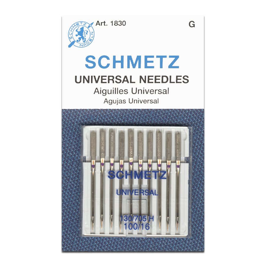 Schmetz Universal Needles 5-pack for Sewing Machines Size 70/10 – Good's  Store Online