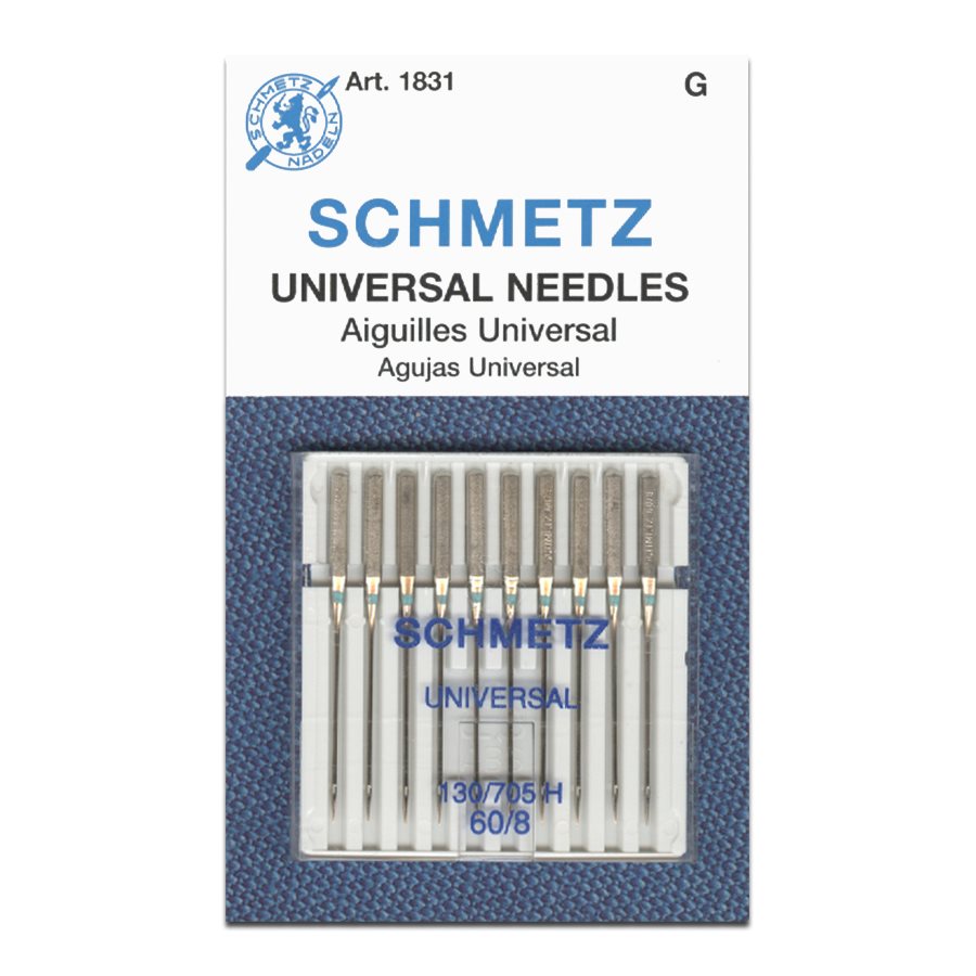 Schmetz Universal Needles Size 60-100 