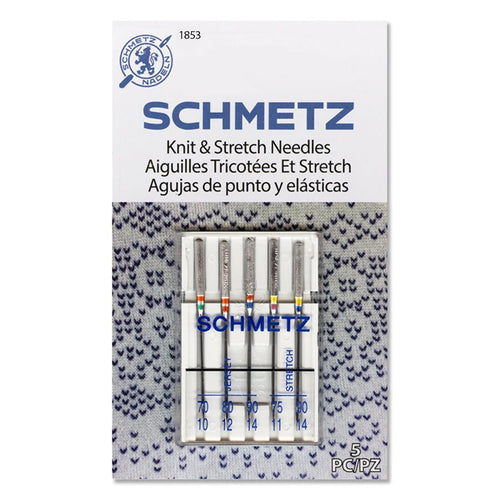 Schmetz Chrome Sewing Machine Needles – Style Maker Fabrics