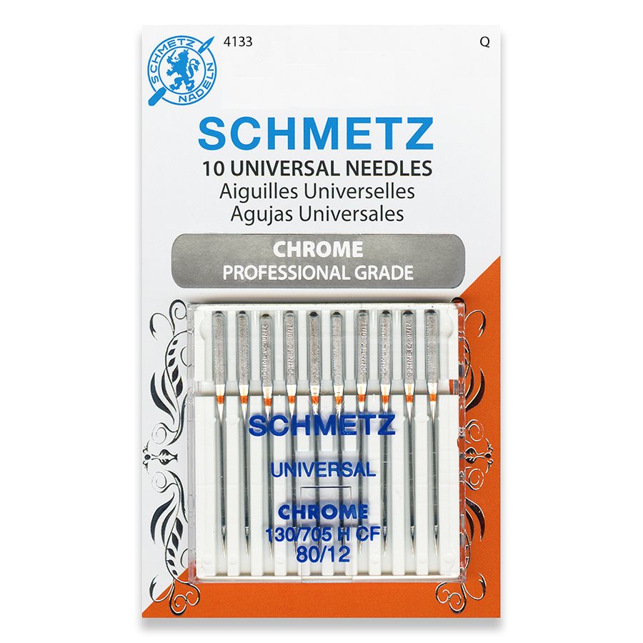 Schmetz Chrome Sewing Machine Needles – Style Maker Fabrics