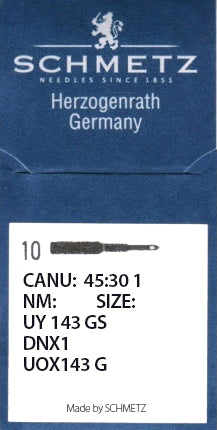 UY 143 GS Needle System - SPECIAL ORDER