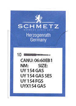 UY 154 GAS Needle System - SPECIAL ORDER